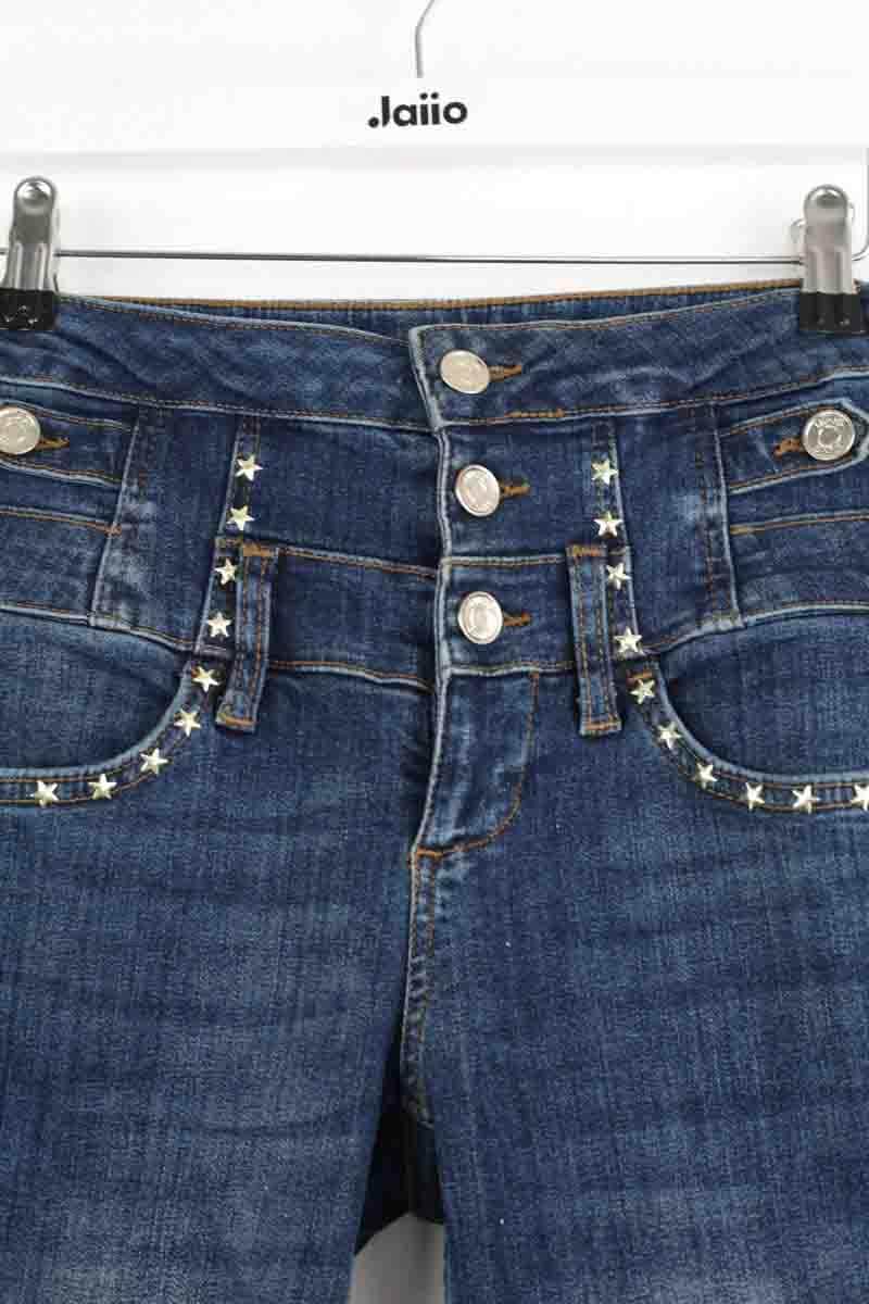 Jean slim Liu Jo Bleu en Coton - élasthanne