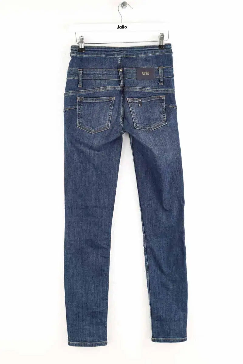 Jean slim Liu Jo Bleu en Coton - élasthanne