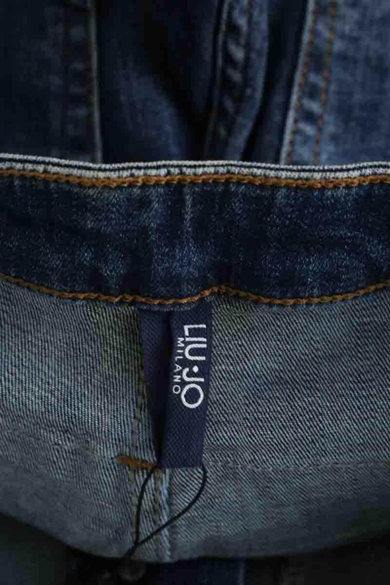 Jean slim Liu Jo Bleu en Coton - élasthanne