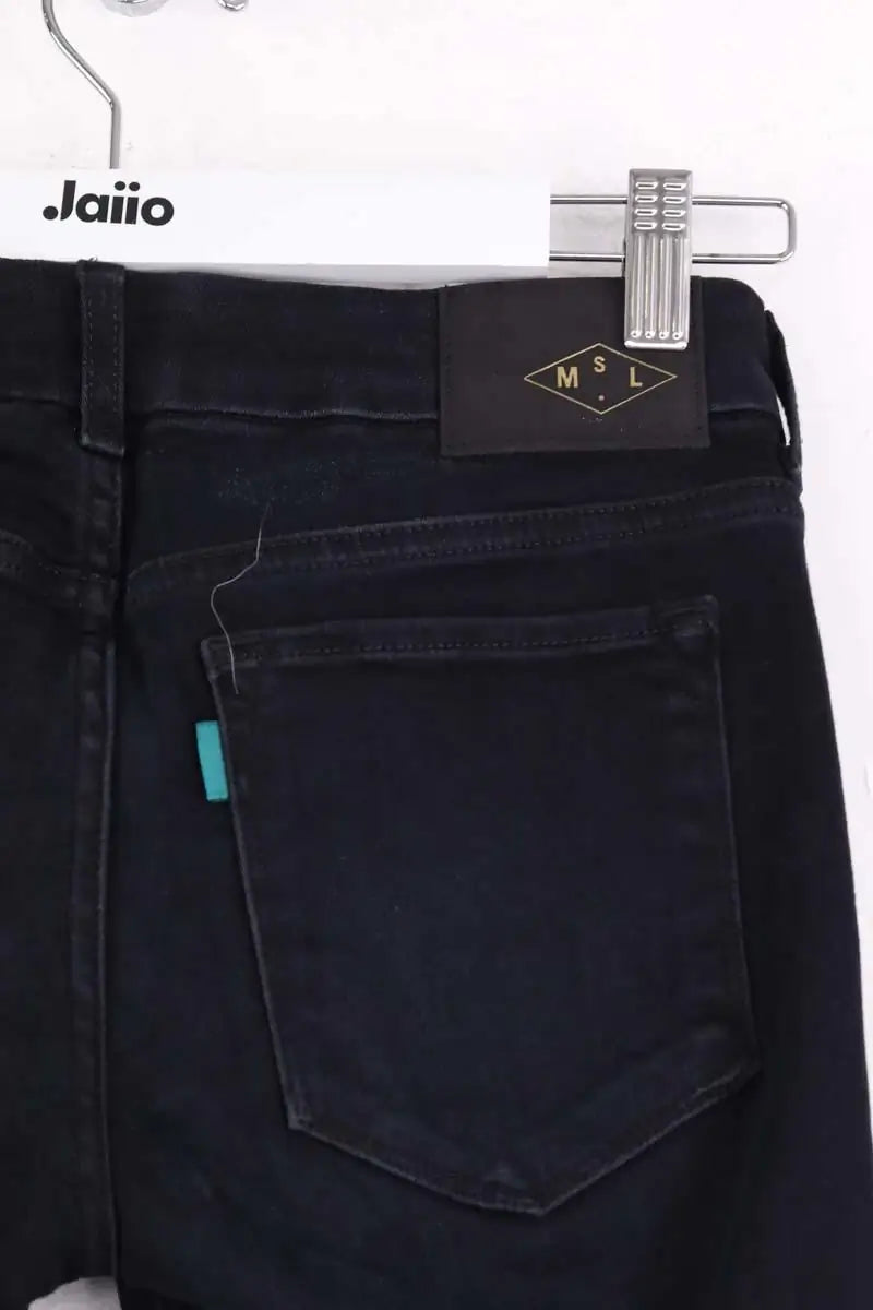 Jean slim Maison Sarah Lavoine Noir en Coton