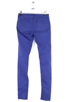 Jean slim Maje Bleu en Coton