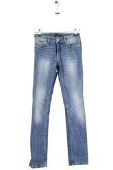 Jean slim Maje Bleu en Coton, taille S - Seconde Main