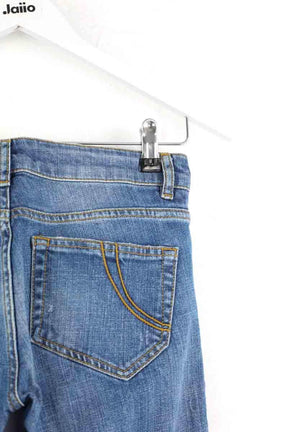 Jean slim Maje Bleu en Coton