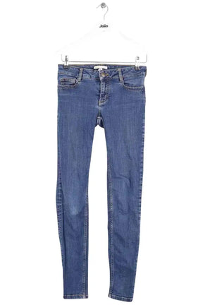 Jean slim Maje Bleu en Coton, taille S - Seconde Main