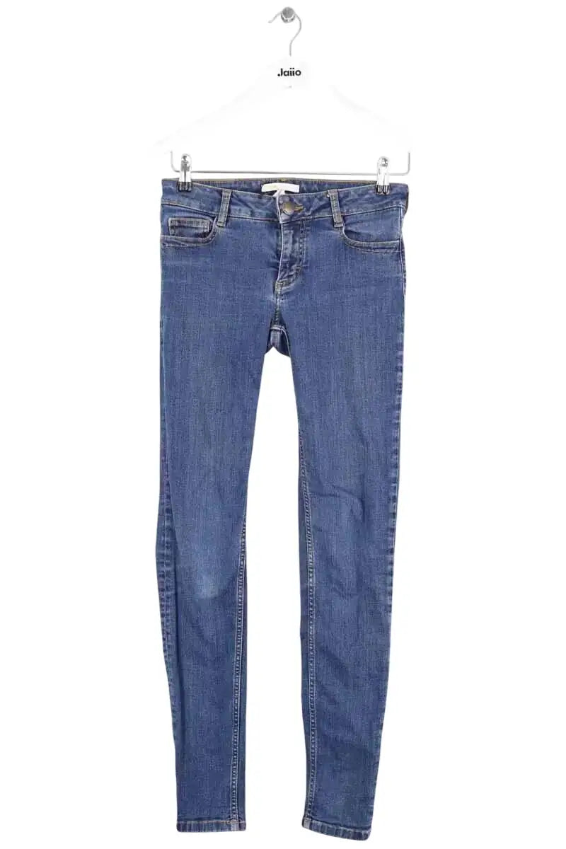 Jean slim Maje Bleu en Coton, taille S - Seconde Main