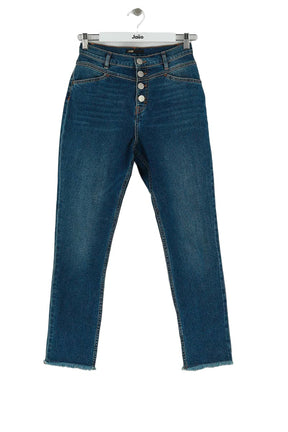 Jean slim Maje Bleu en Coton, taille XS - Seconde Main