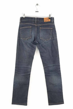 Jean slim Maje Bleu en Coton