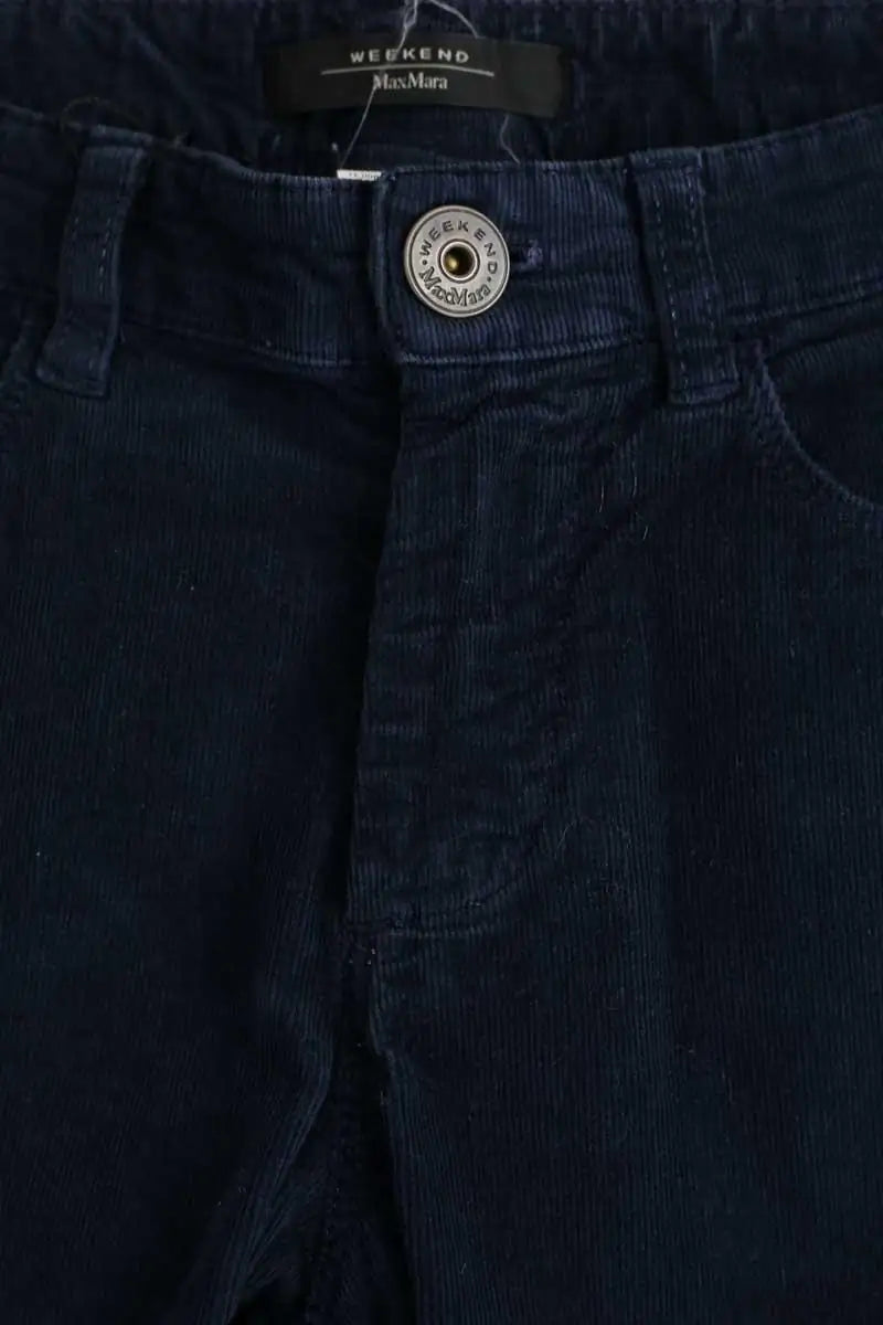 Jean slim Max Mara Bleu en Coton