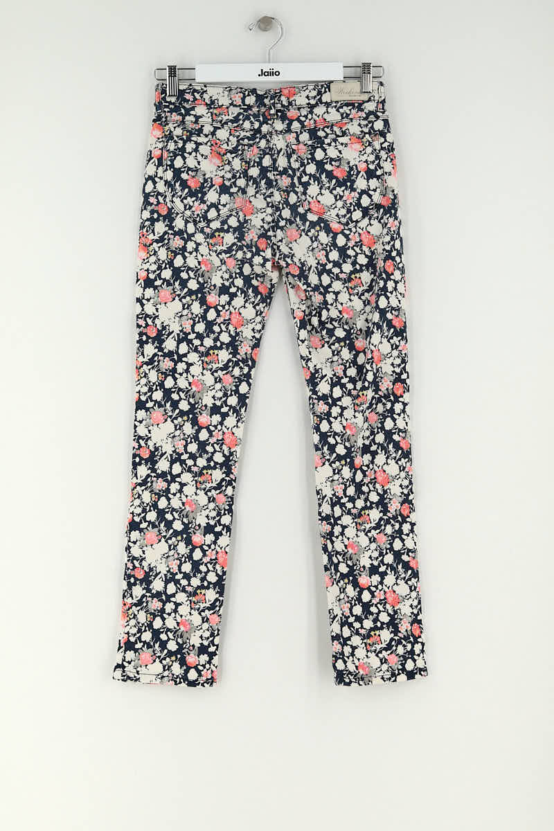 Jean slim Max Mara Bleu en Coton