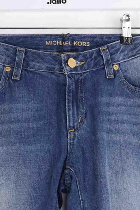 Jean slim Michael Kors Bleu en Coton