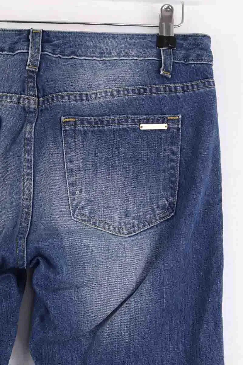 Jean slim Michael Kors Bleu en Coton