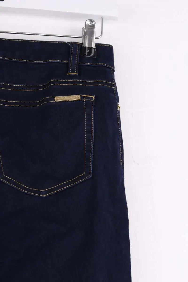 Jean slim Michael Kors Bleu en Coton