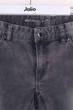 Jean slim Michael Kors Gris en Coton
