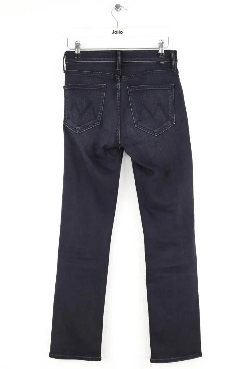 Jean slim Mother Noir en Coton