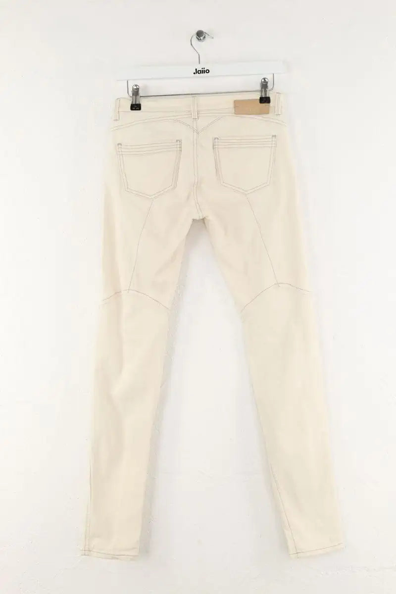 Jean slim Pinko Blanc en Coton - élasthanne