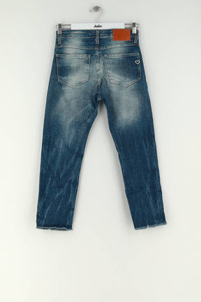 Jean slim Please Bleu en Coton