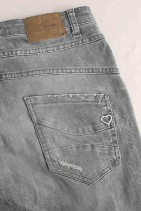 Jean slim Please Gris en Coton