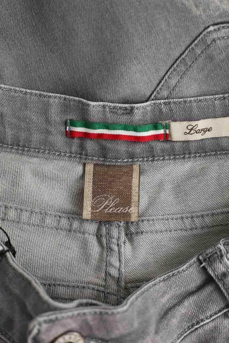 Jean slim Please Gris en Coton