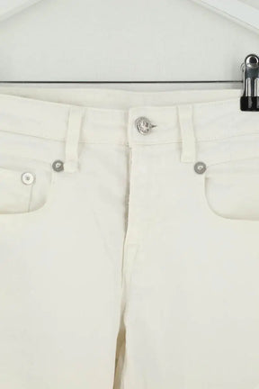 Jean slim R13 Blanc en Coton