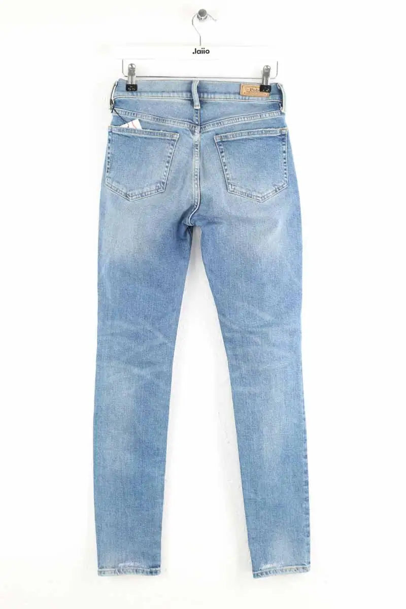 Jean slim Ralph Lauren Bleu en Coton