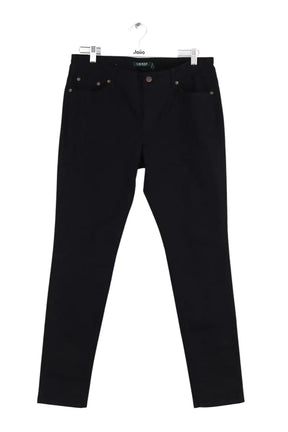 Jean slim Ralph Lauren Noir en Coton, taille M - Seconde Main
