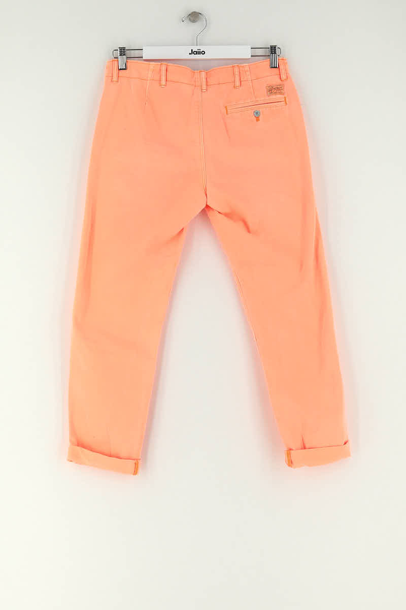 Jean slim Ralph Lauren Orange en Coton