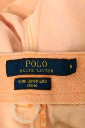 Jean slim Ralph Lauren Orange en Coton