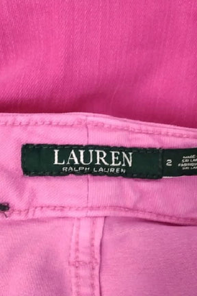 Jean slim Ralph Lauren Rose en Coton