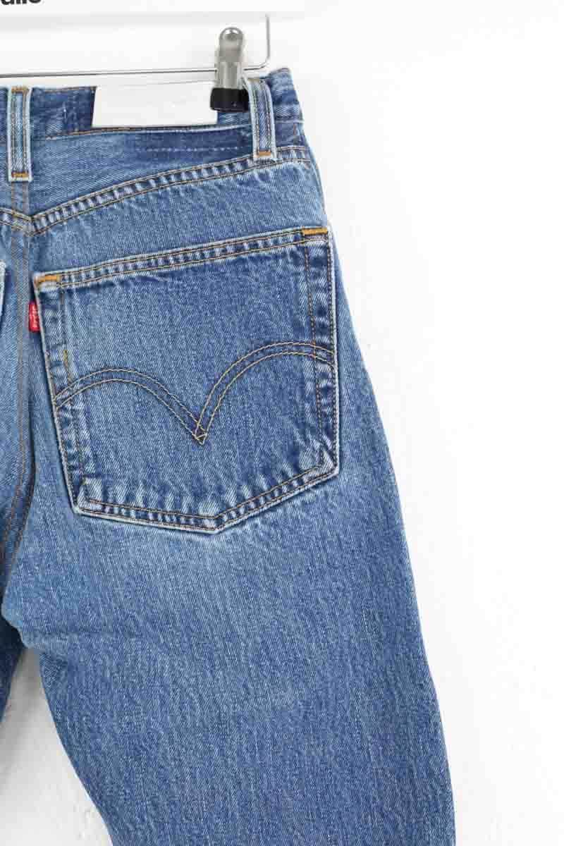 Jean slim RE/DONE Bleu en Coton
