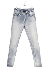 Jean slim Saint Laurent Bleu en Coton, taille M - Seconde Main