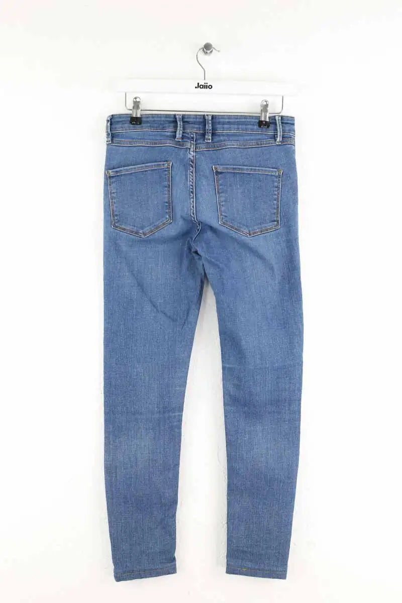 Jean slim Sandro Bleu en Coton
