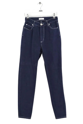 Jean slim Sandro Bleu en Coton, taille XS - Seconde Main