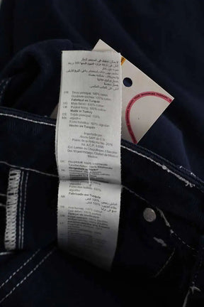 Jean slim Sandro Bleu en Coton