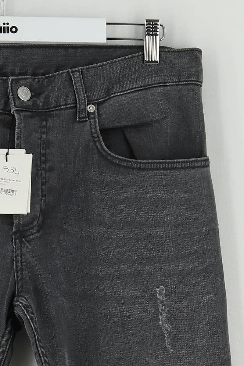Jean slim Sandro Gris en Coton