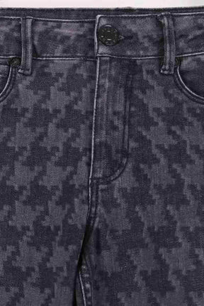 Jean slim Sandro Noir en Coton