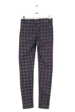 Jean slim Sandro Noir en Coton