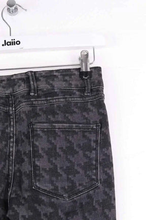 Jean slim Sandro Noir en Coton