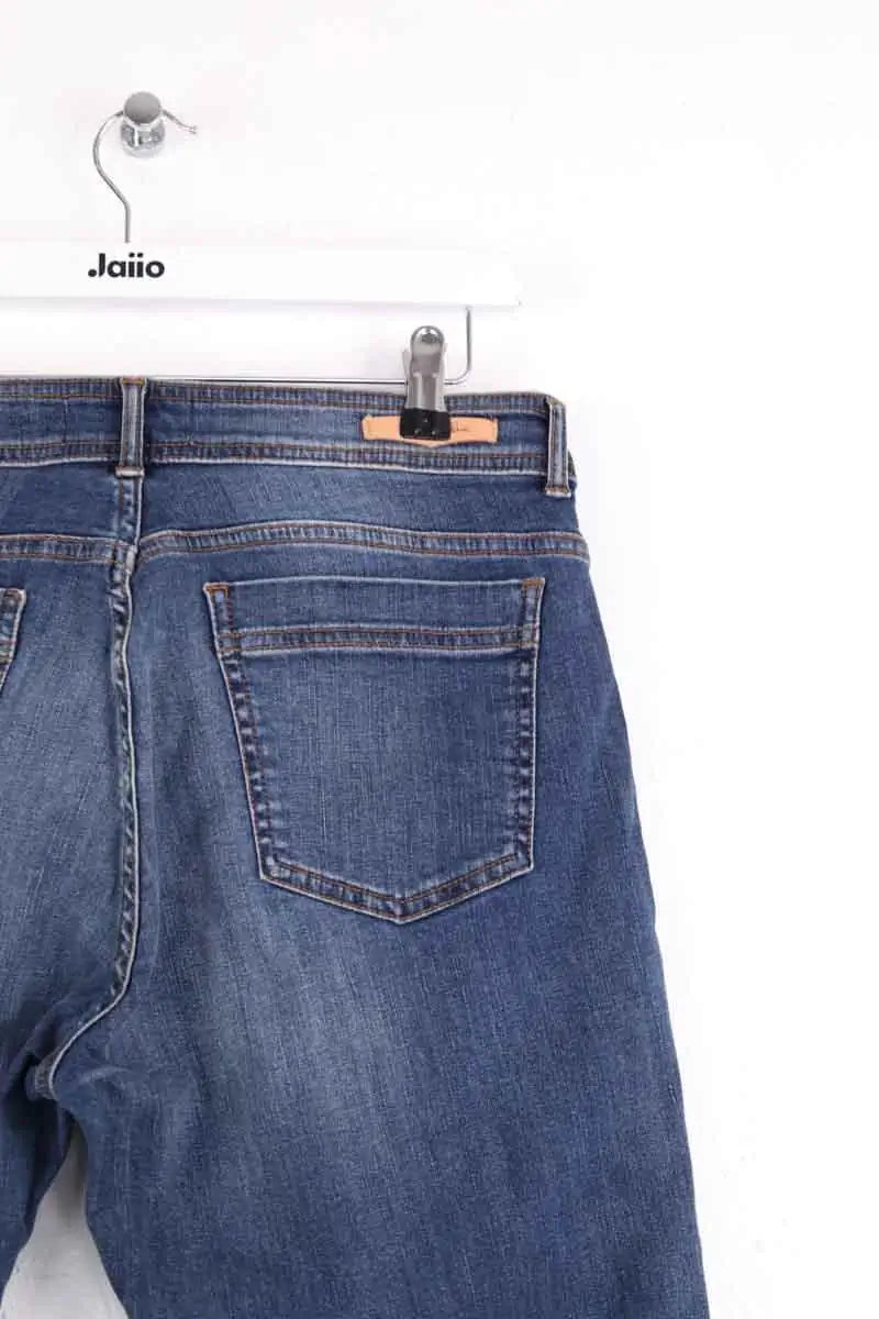 Jean slim Sessun Marine en Coton