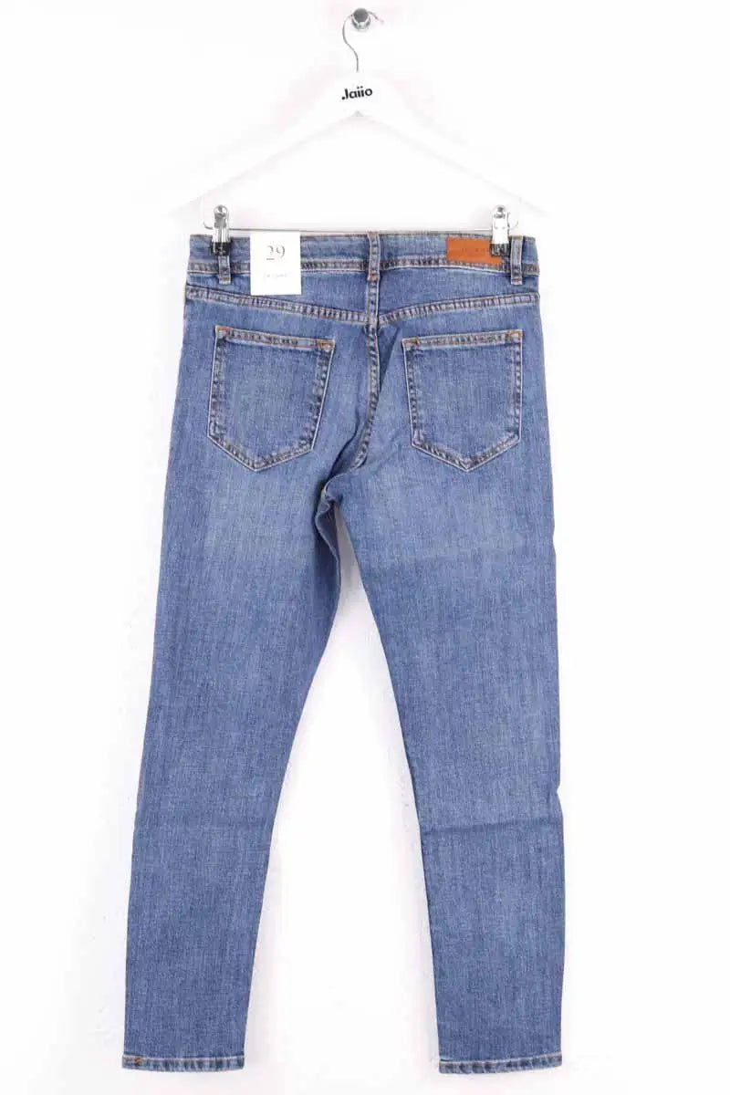 Jean slim Sézane Bleu en Coton
