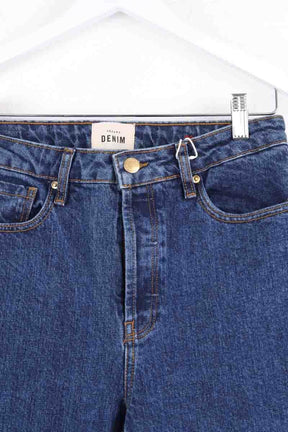 Jean slim Sézane Bleu en Coton