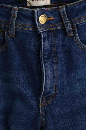 Jean slim Sézane Bleu en Coton