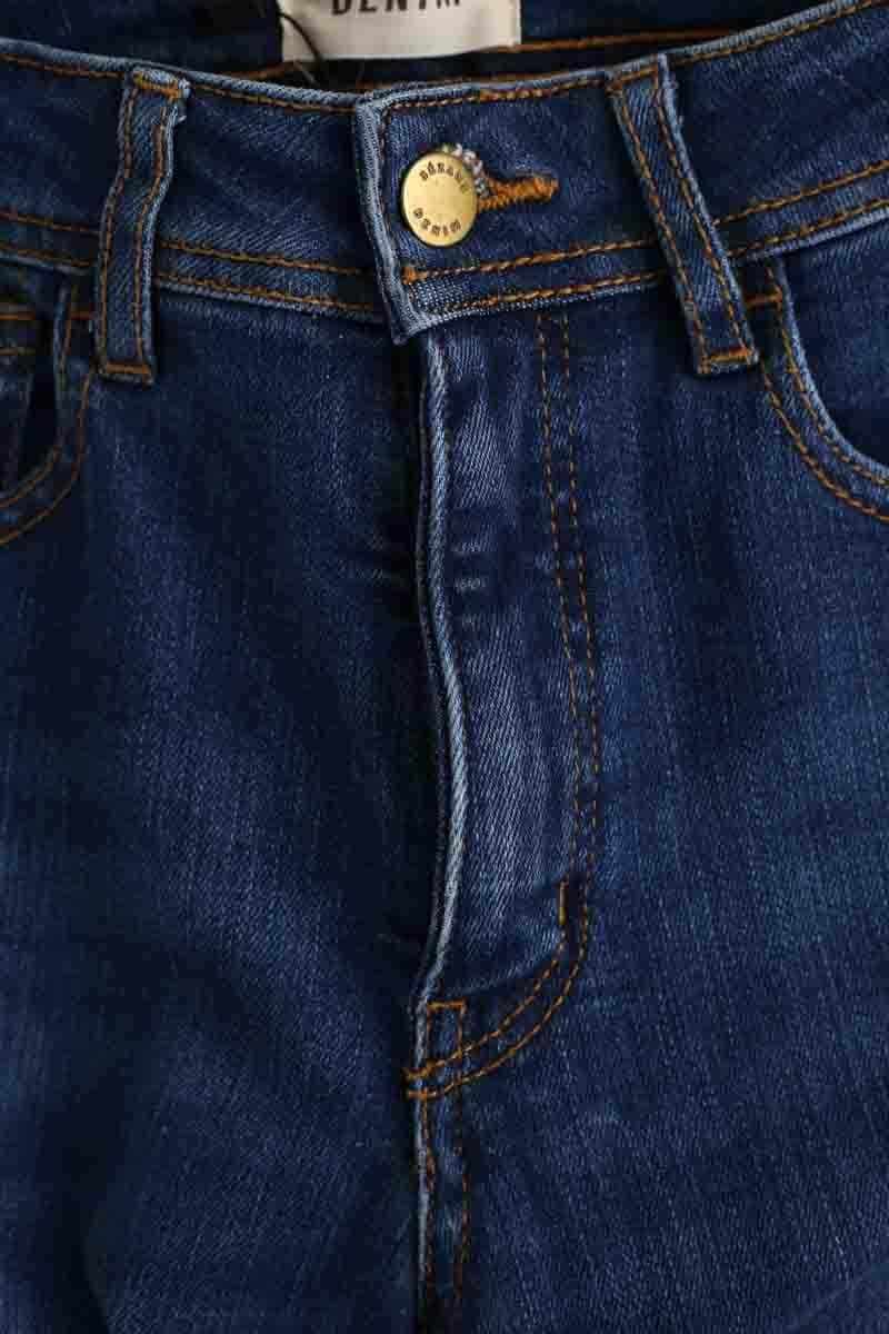 Jean slim Sézane Bleu en Coton