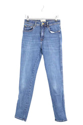 Jean slim Sézane Bleu en Coton, taille XS - Seconde Main