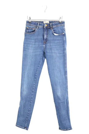 Jean slim Sézane Bleu en Coton, taille XS - Seconde Main