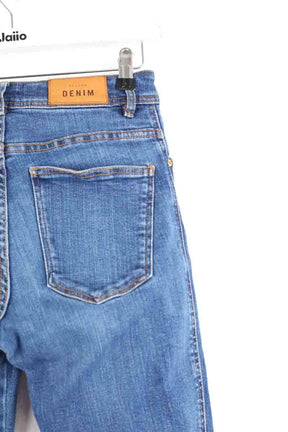 Jean slim Sézane Bleu en Coton