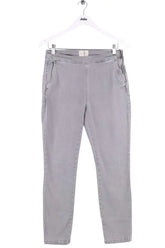 Jean slim Sézane Gris en Coton, taille L - Seconde Main