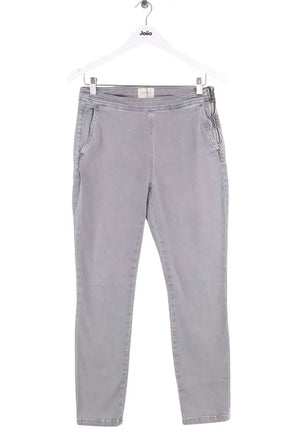 Jean slim Sézane Gris en Coton, taille L - Seconde Main