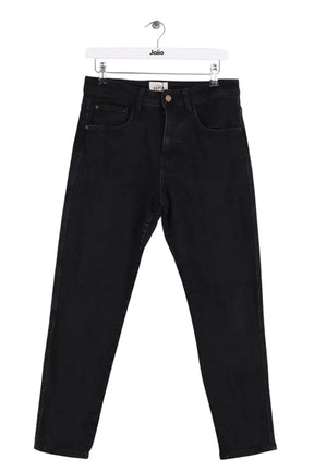 Jean slim Sézane Noir en Coton, taille L - Seconde Main