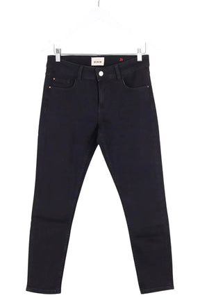 Jean slim Sézane Noir en Coton, taille L - Seconde Main