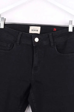 Jean slim Sézane Noir en Coton